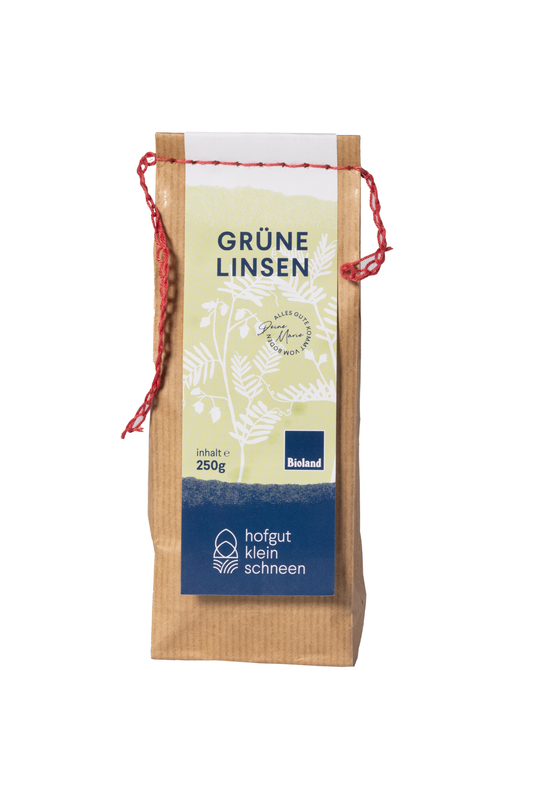 grüne Linsen