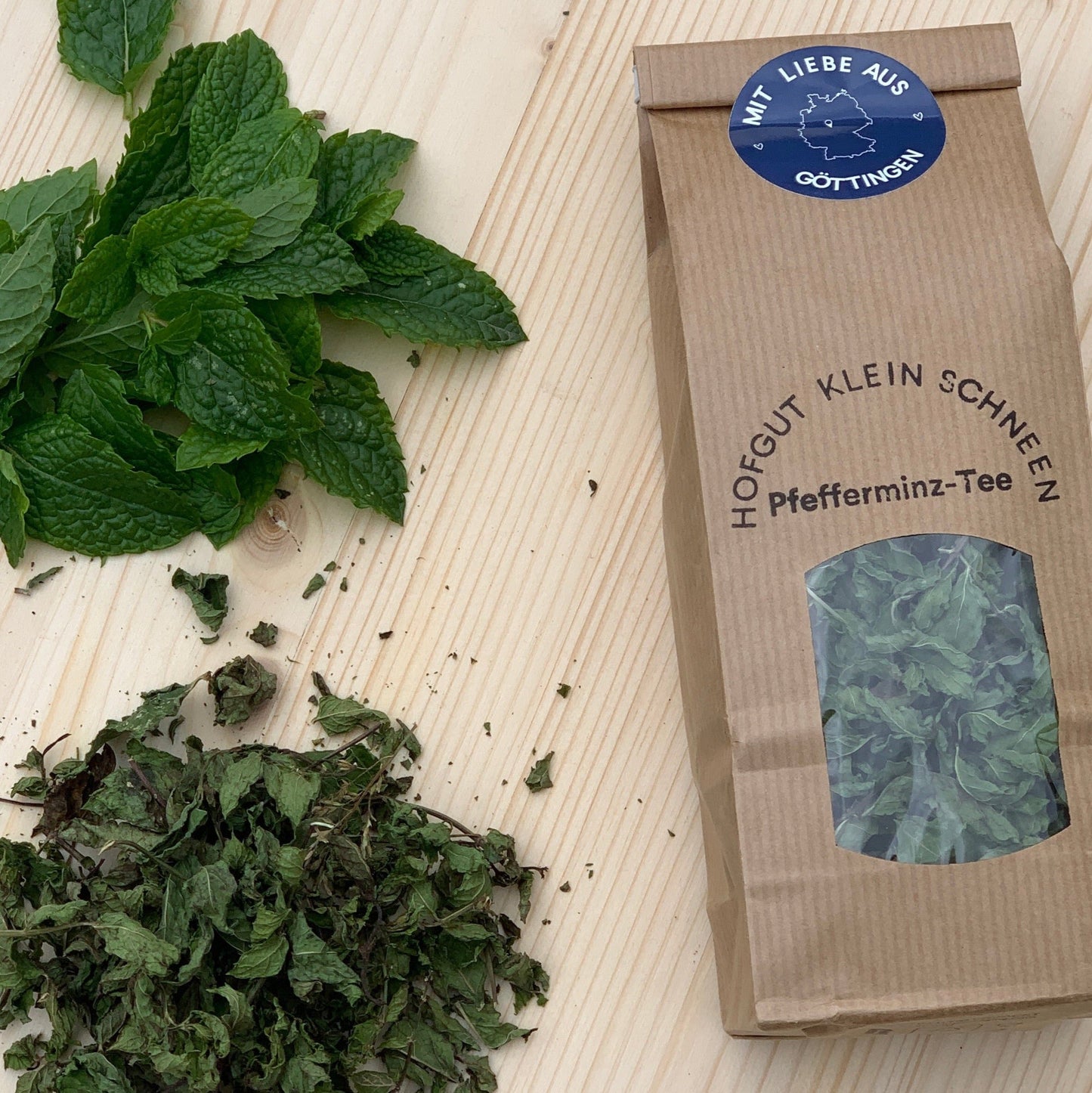 Bio-Kräutertee: Pfefferminze